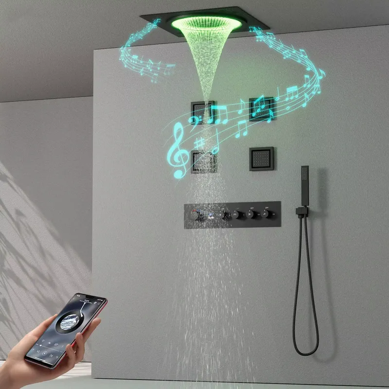 Intelligentes LED-Duschset Bad – Spa & Wellness Dr Roy Sothers Bewertung und Preis